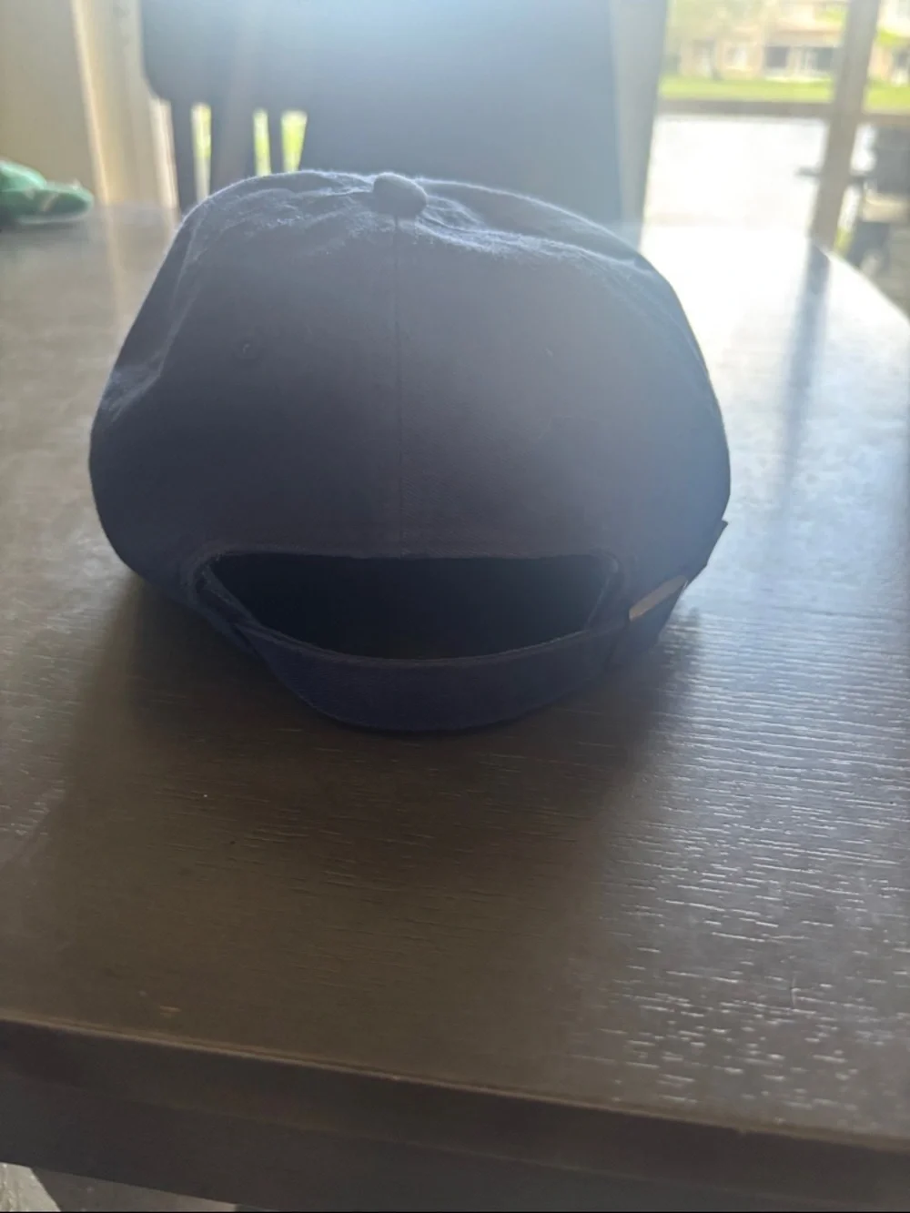 NSU Shark Embroidered Navy Baseball Cap - Picture 6 of 6